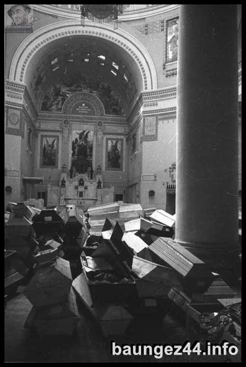 Coffins in Vienna's Cathedral