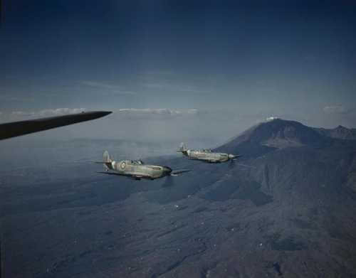 Spit over Vesuvius
