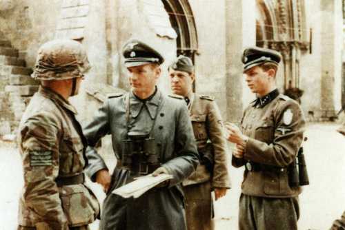 Command post of SS-Panzergrenadier-Regiment 25