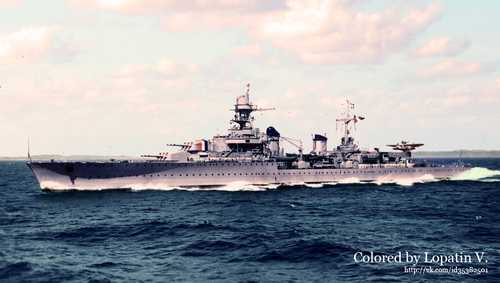 French Light Cruiser "Georges Leygues".