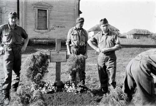 Grave of a fellow soldier