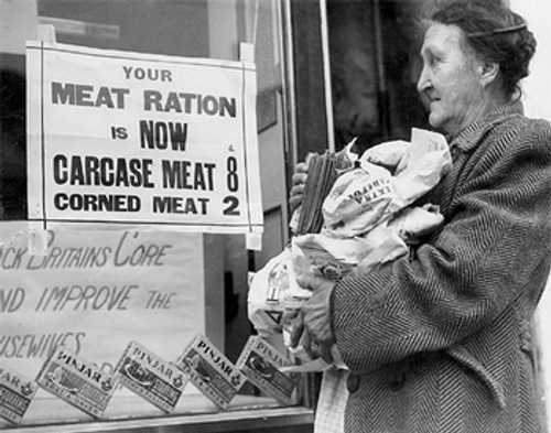 Britain - rationing.