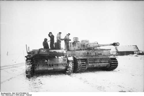 Tiger loading on ammo