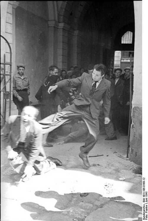 Kicking Jew
