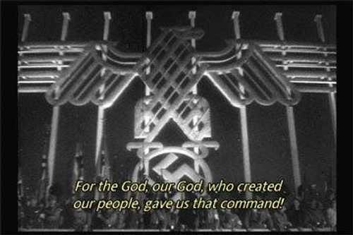 Hitler making a speech