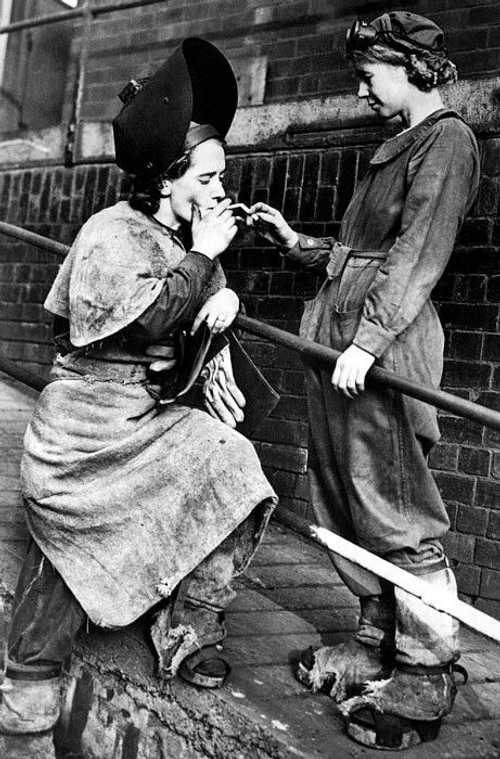 Sharing the war effort