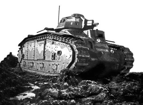 Char B1 heavy tank 