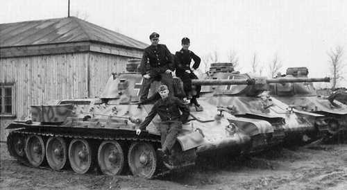 captured T-34's
