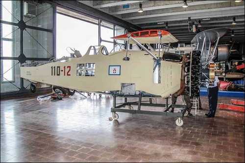 The Ro.37bis is returned