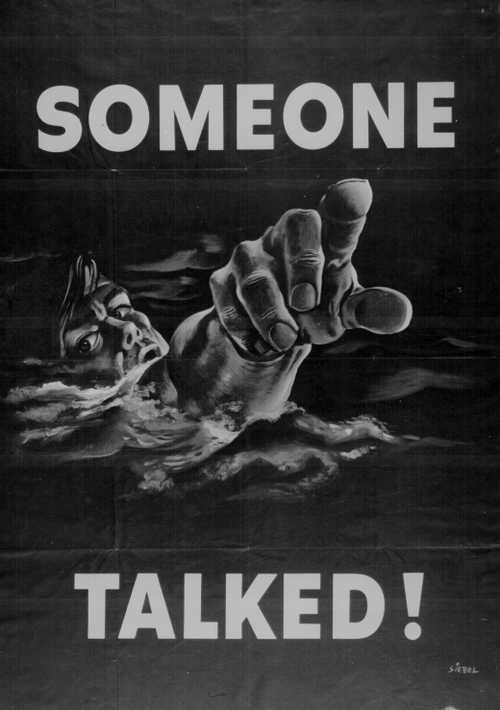 Someone Talked!