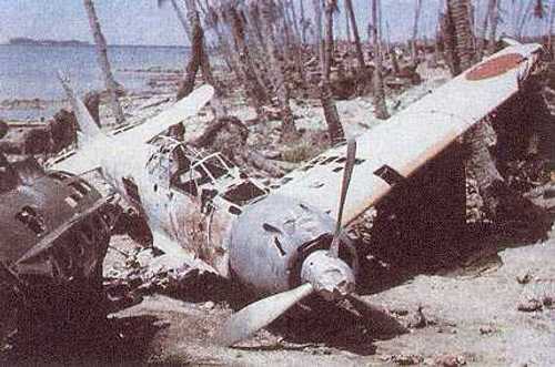 A6M3 Hamp Wreckage