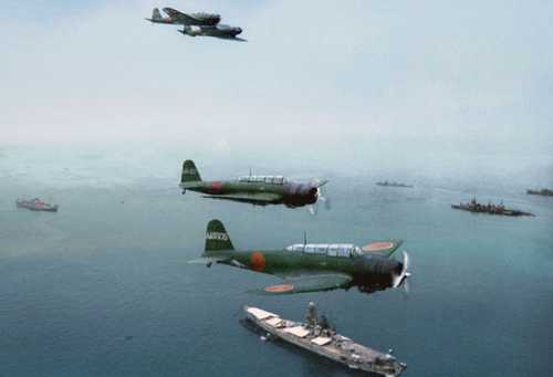 Nakajima B5N Carrier bombers