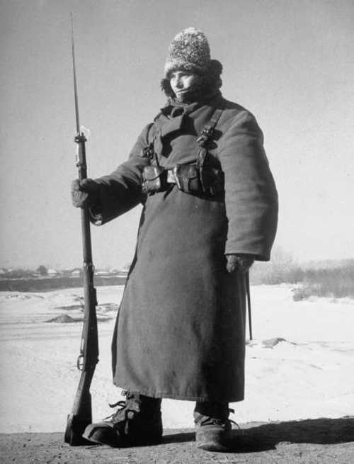 Romanian Army guard