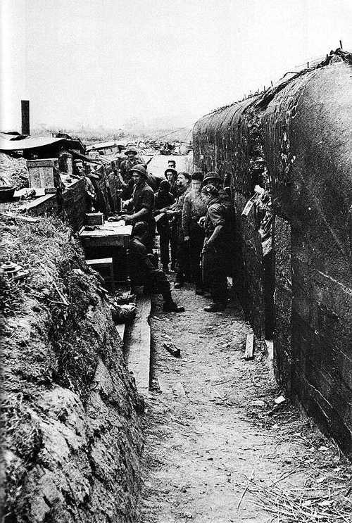 Captured bunker in Normandy