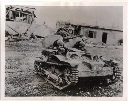 Captured Tankette 