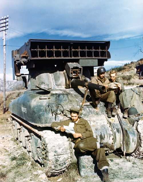 Sherman Tank Rocket Launcher