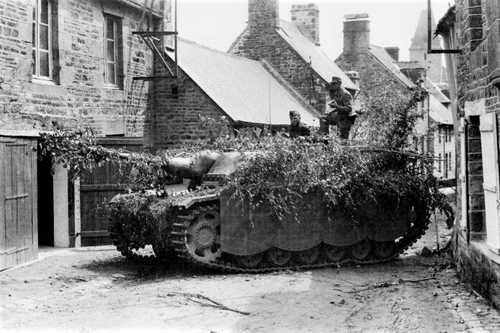 Camouflaged StuG III