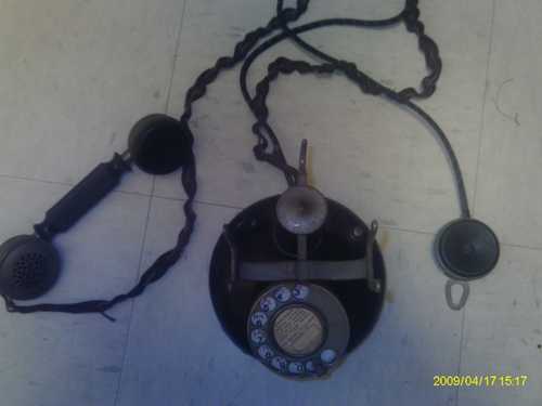 Antique German Officers Desk Phone