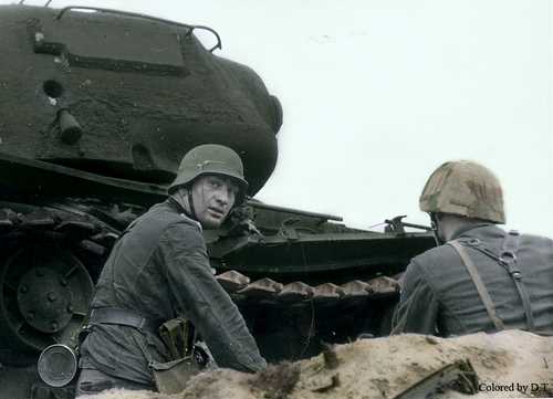 Ladoga Lake Area in Russland 1943.