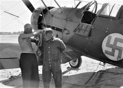 Finnish reconnaissance pilot