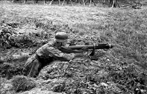 Captured British PIAT