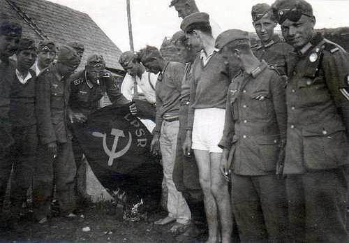 Flag burning