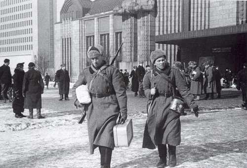 Men go to war