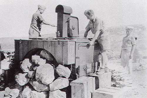 Cooking on the desert