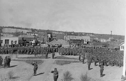 The Irish Fusiliers - Prince George, B.C. 1942