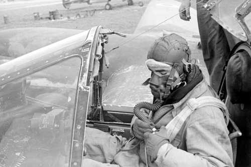 French pilot in Italy