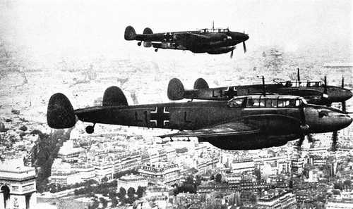 Flyover of BF-110s