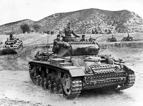 Afrika Korps tanks
