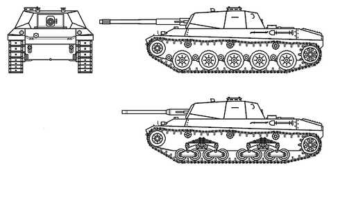 Italian P.43 tank