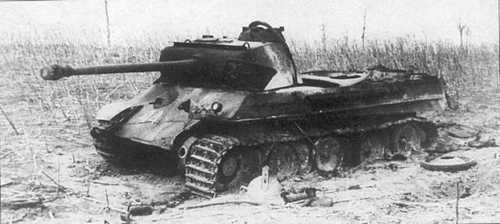 Destroyed Panther Ausf G