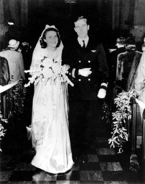 Wartime wedding