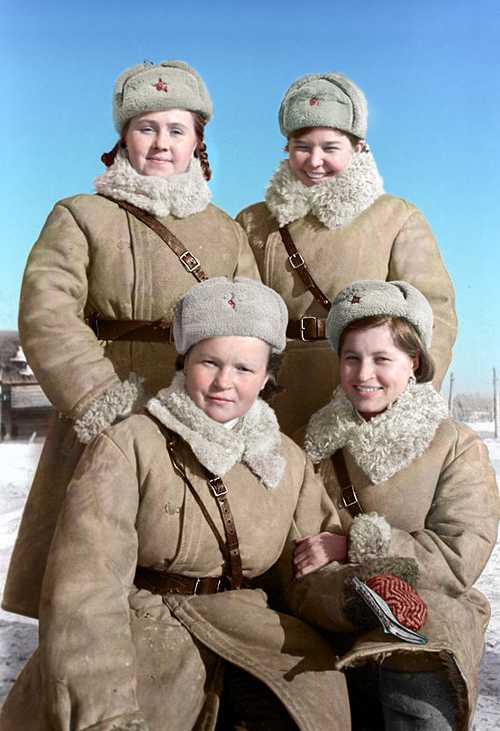 Traffic controllers, Wolchow Front,  01.01.1943