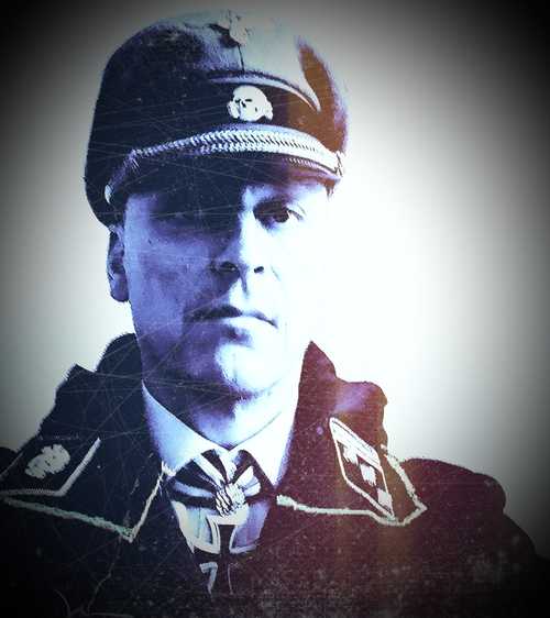 Unknown German elite officer