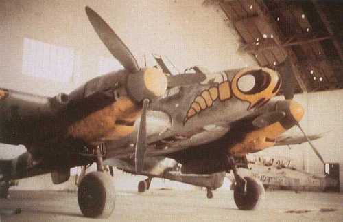 Bf-110 of ZG 1