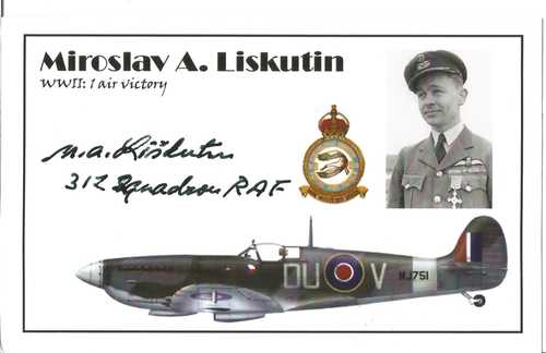 Squadron Leader Miroslav Liskutin 