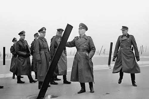 Feldmarchall Erwin Rommel before D-Day