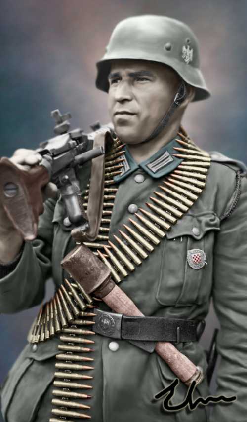 Croatian soldier