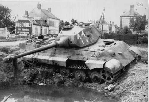 Knocked out Tiger II