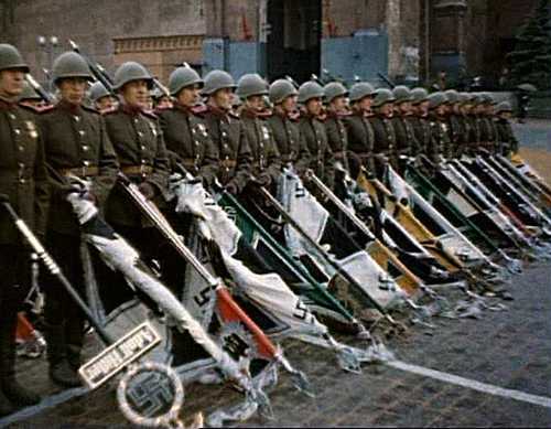 Victory Parade in Moscow 25 june 1945.