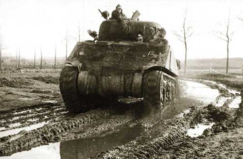 Advancing in the mud