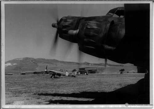 On a Sardinian airfield