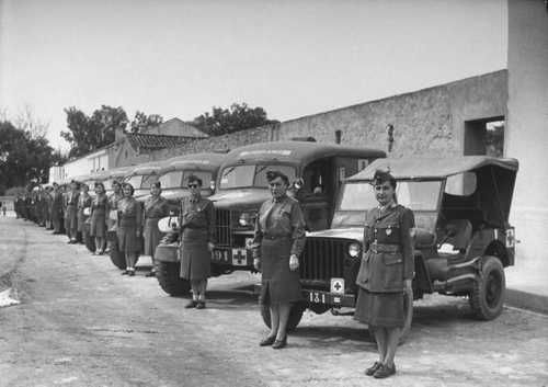 French Women's Ambulance drivers