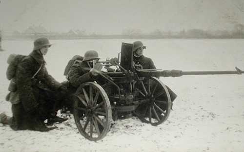 Lithuanian army's oerlicon canon