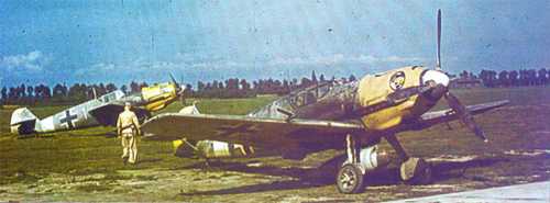 Bf 109s on MTO