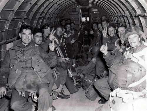 Confidence is high among paratroopers