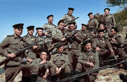 Marines detachment of Major Caesar Kunikov, 1943
